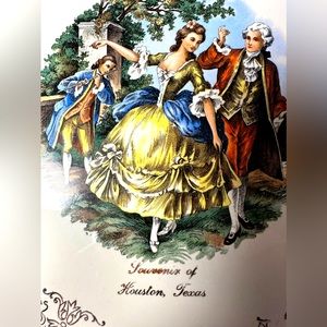 Vintage Sabin Crest-o- Gold Warranted 22k Dinner Plate